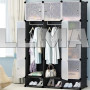 Шафа гардероб пластикова Storage Cube Cabinet МР 312-62А